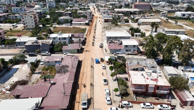 HBB NARLICA’DA YOL SORUNUNU ÇÖZÜYOR
