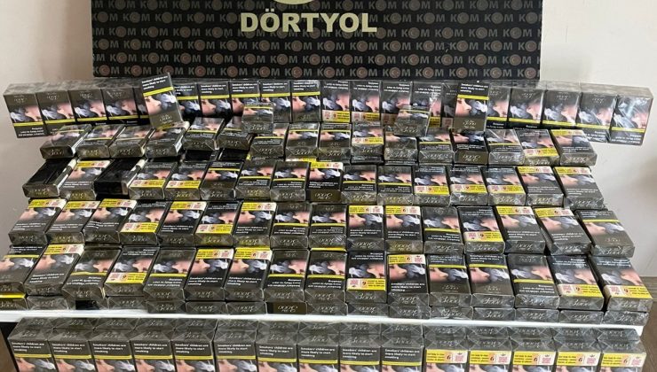 850 PAKET KAÇAK SİGARA YAKALANDI