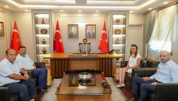 VALİ MASATLI MALİ MÜŞAVİRLERİ KABUL ETTİ