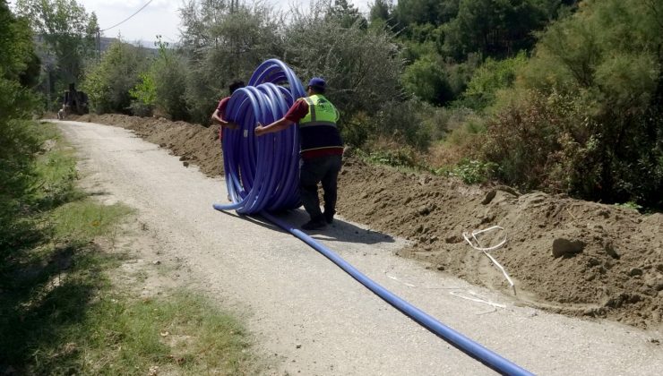 ÇÖKEK MAHALLESİ’NE YENİ İÇME SUYU ŞEBEKESİ