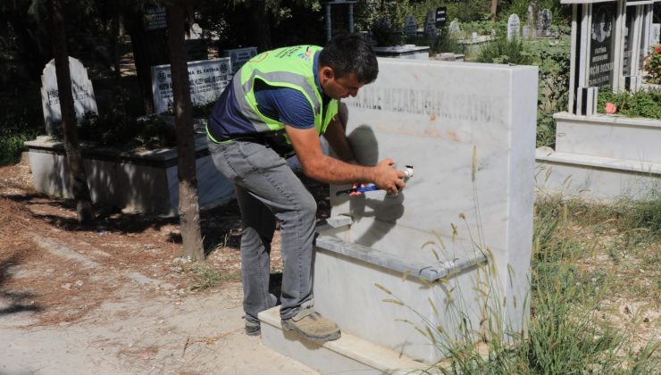 HBB’DEN MEZARLIKLARDA DÜZENLİ BAKIM