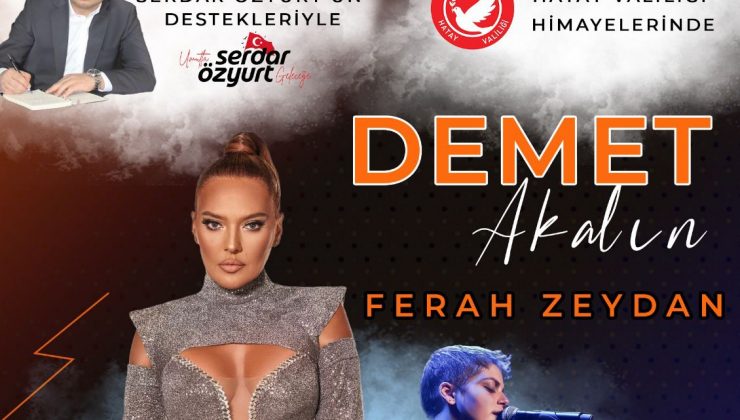 SERDAR ÖZYURT SPONSORLUĞUNDA KONSER DÜZENLENECEK