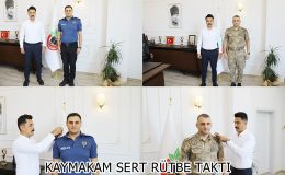 KAYMAKAM SERT RÜTBE TAKTI