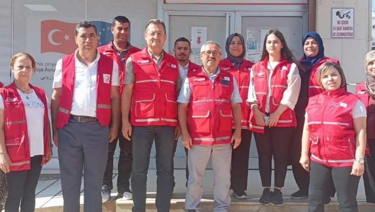 BAŞKAN KİMYONOĞLU İLÇE ZİYARETLERİNDE BULUNDU