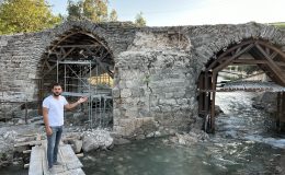 ESKİ HAC YOLUNDAKİ TARİHİ KÖPRÜDE RESTORASYON ÇALIŞMASI  
