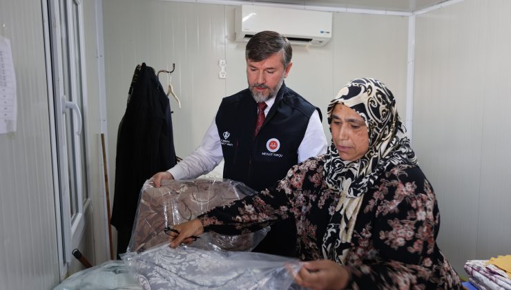‘GÜZEL İŞLER MERKEZİ’ DEPREMZEDE VATANDAŞLARA UMUT OLACAK