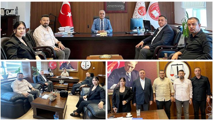 HBC’DEN ADLİ YIL TEBRİK ZİYARETLERİ