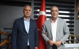 MÜDÜR TÜRKMEN’DEN BAŞKAN YAPAR’A ZİYARET