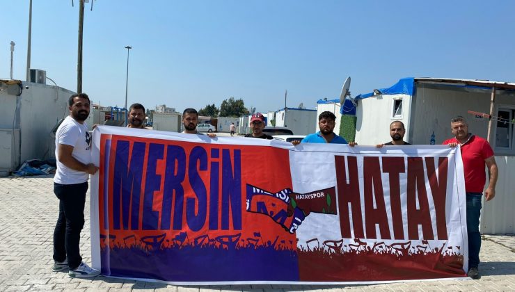TARAFTARLAR HATAY’DA ÖĞRENCİLERE KIRTASİYE MALZEMESİ DAĞITTI