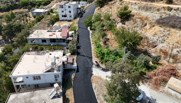 NARLICA VE ALAHAN MAHALLELERİNE 7.8 KM BETON ASFALT