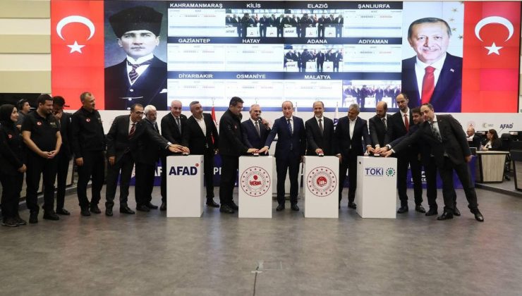 HATAY’DA 7 BİN 519 KONUTUN KURA ÇEKİMİ GERÇEKLEŞTİ