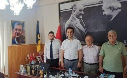 KESKİN’DEN ERZİN BELEDİYESİ’NE ZİYARET