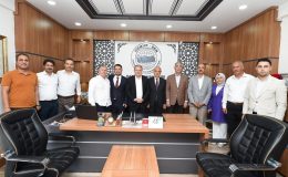 AK PARTİLİLERDEN HATAY MEMUR-SEN’E ZİYARET