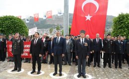 HATAY’DA “GAZİLER GÜNÜ” ÇELENK SUNMA TÖRENİ GERÇEKLEŞTİ