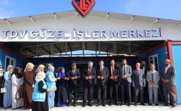 TDV GÜZEL İŞLER MERKEZİ AÇILDI