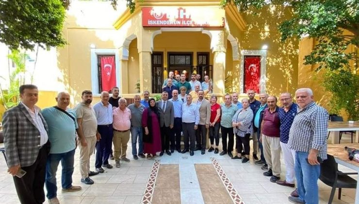 AHMET KESKİN’DEN İSKENDERUN MHP’YE ZİYARET