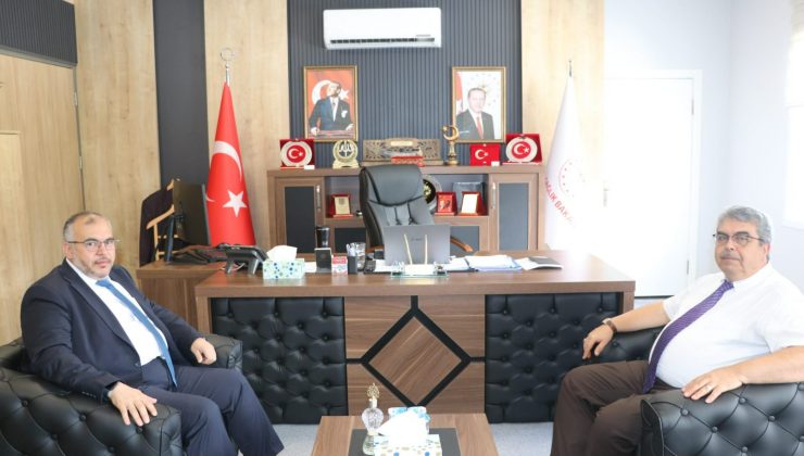 İL MÜDÜRÜ SÖNMEZ’E ÇALIŞKAN’DAN ZİYARET
