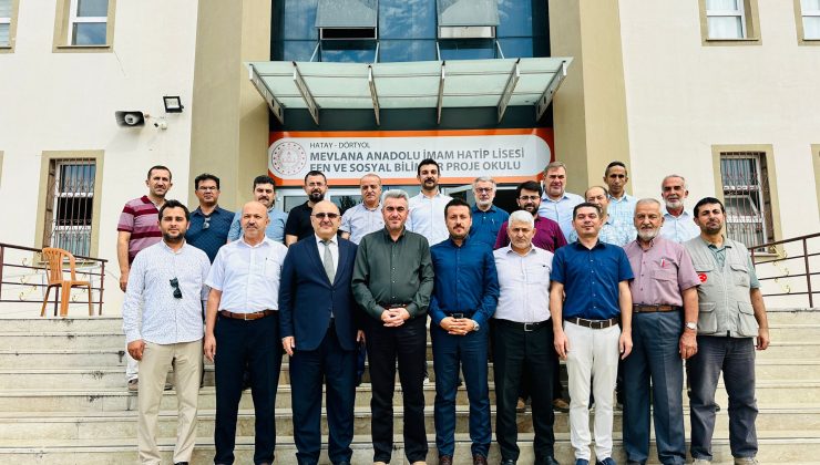 DÖRTYOLLU STK’LARDAN MÜDÜR KÖSE’YE HAYIRLI OLSUN ZİYARETİ