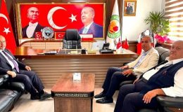 ÇALIŞKAN’DAN BAŞKAN ÇELİK’E ZİYARET