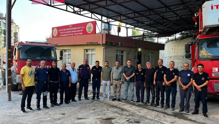 HBB İTFAİYE DAİRE BAŞKANI AHMET KESKİN ÇALIŞIYOR