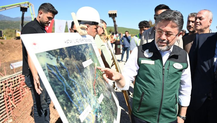 BAKAN YUMAKLI, HATAY’DA ZİYARET VE İNCELEMELERDE BULUNDU