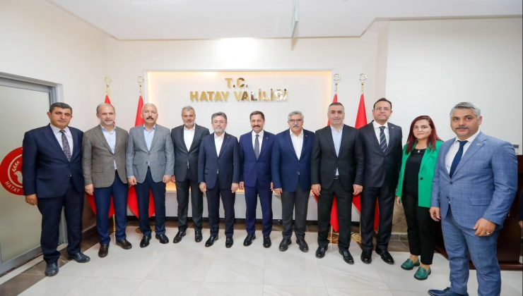 BAKAN YUMAKLI HATAY VALİLİĞİ’Nİ ZİYARET ETTİ