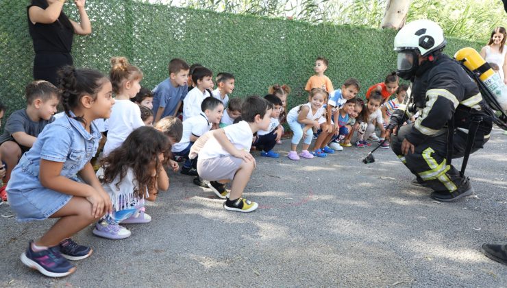 İTFAİYE HAFTASI’NI ÇOCUKLARLA BERABER KUTLADILAR