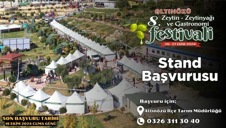 STANT İÇİN BAŞVURU SÜRECİ BAŞLADI
