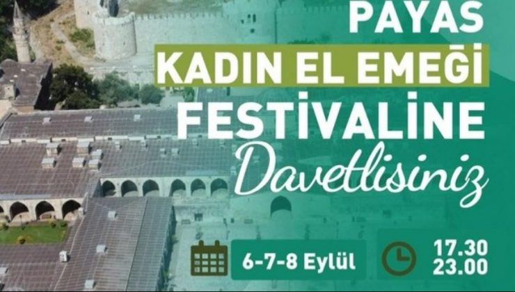 KADIN EL EMEĞİ FESTİVALİNE DAVET