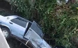 SU KANALINA DÜŞEN TOFAŞ’IN SÜRÜCÜSÜ YARALANDI  
