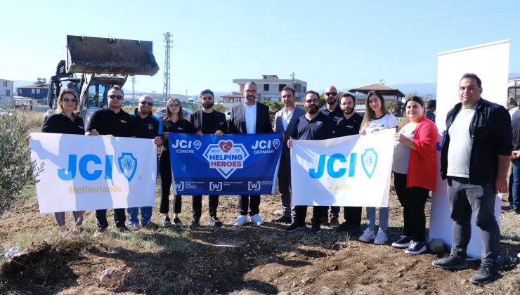 JCI HUB GENÇLİK MERKEZİ PROJESİNİN TEMEL ATMA TÖRENİ GERÇEKLEŞTİRİLDİ