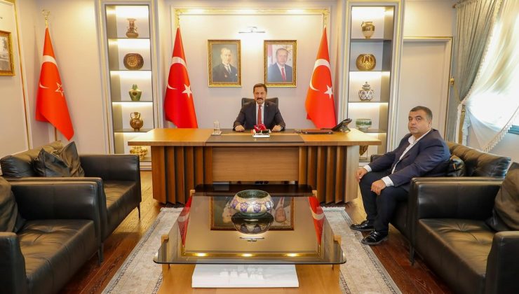 VALİ MASATLI ŞAHBAZ’I KABUL ETTİ