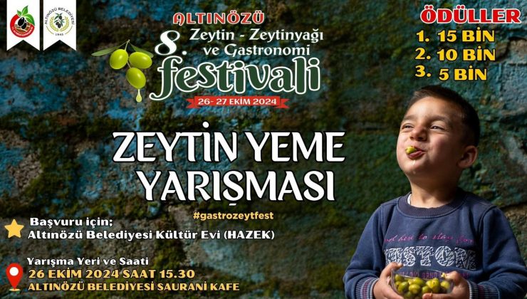 ALTINÖZÜ’NDE FESTİVAL HEYEACANI TIRMANIYOR