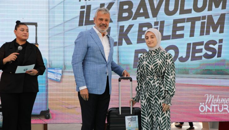 “İLK BAVULUM İLK BİLETİM PROJESİ” DEVAM EDİYOR