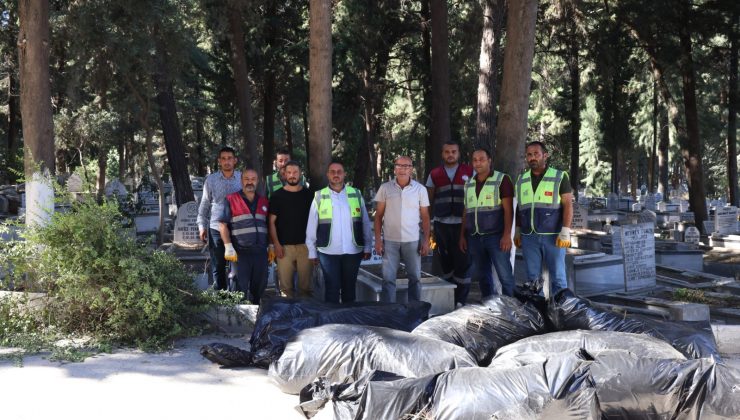 BÜYÜKŞEHİRDEN ANTAKYA ASRİ MEZARLIĞINDA KAPSAMLI ÇALIŞMA