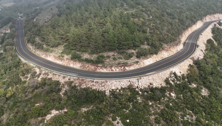 İSKENDERUN BELEN ARASINDAKİ 6,5 KM’LİK YOL ASFALTLANDI