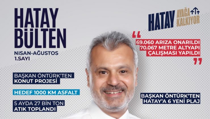 HBB HATAY BÜLTEN’İ YAYIN HAYATINA BAŞLADI