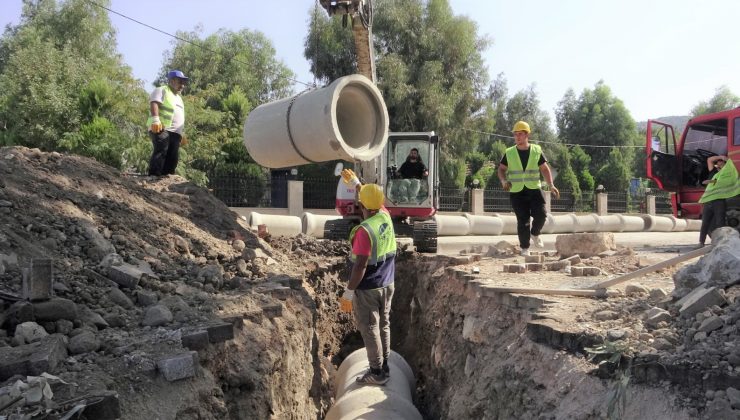 MAŞUKLU MAHALLESİ’NDE ALTYAPI ÇALIŞMALARI DEVAM EDİYOR