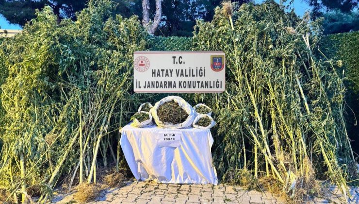 HATAY’DA YÜKLÜ MİKTARDA UYUŞTURUCU, SİLAH VE SİGARA YAKALANDI