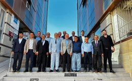 TOSYALI MUHTARLARI MAKAMINDA AĞIRLADI