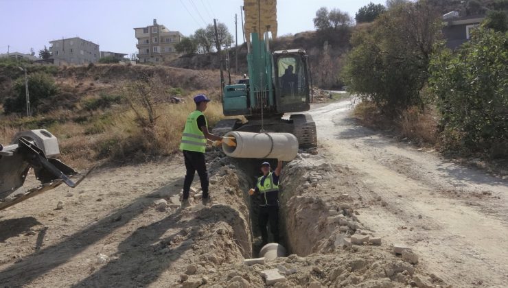MANSURLU’DA ALTYAPI TAMAMLANIYOR