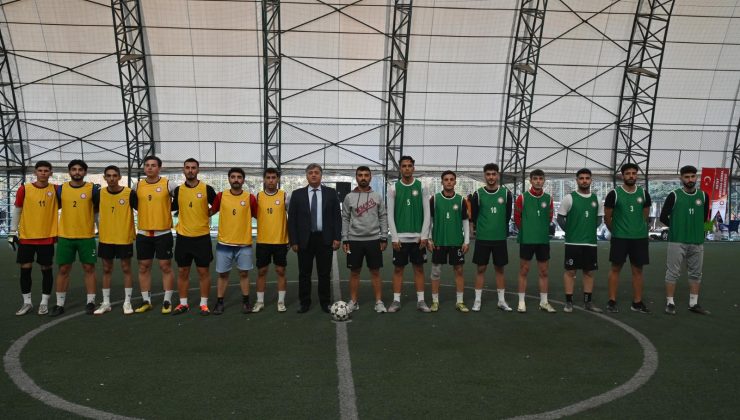 HATAY MKÜ’DE ÖĞRENCİ SPOR TURNUVALARI BAŞLADI