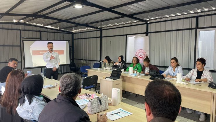 HATAYLILARA AFETLERDE PSİKOSOSYAL DESTEK FARKINDALIK EĞİTİMİ