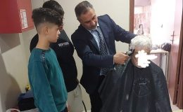 HATAY’DA HUZUREVİ SAKİNLERİNE SAÇ BAKIM HİZMETİ VERİLDİ