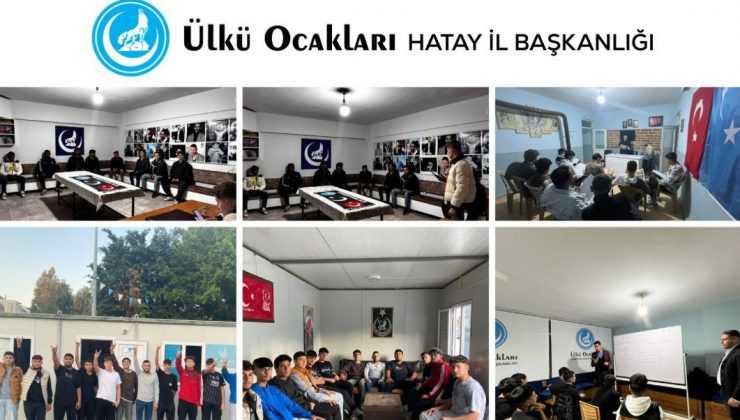 ÜLKÜ OCAKLARI TARİH BİLİNCİ AŞILADI