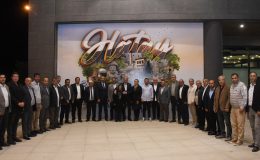 BAŞKAN YAPAR, MUHTARLARLA BİR ARAYA GELDİ