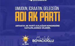 BOYACIOĞLU: KONGREMİZE TÜM VATANDAŞLARIMIZ DAVETLİDİR