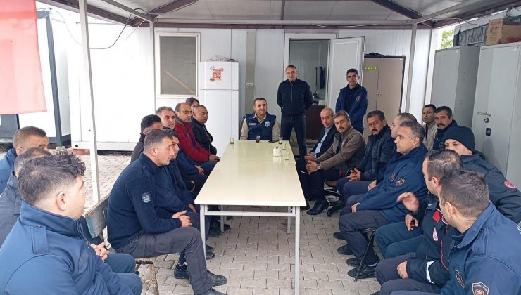 HBB İTFAİYE DAİRESİ TEYAKKUZDA