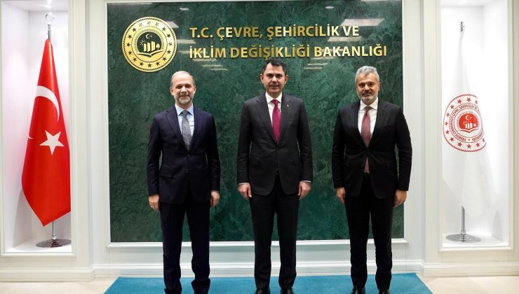 ÖZEL VE ÖNTÜRK’TEN BAKAN KURUM’A ZİYARET