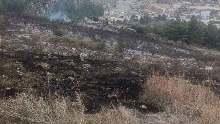 ANTAKYA’DA MAKİLİK YANGINI